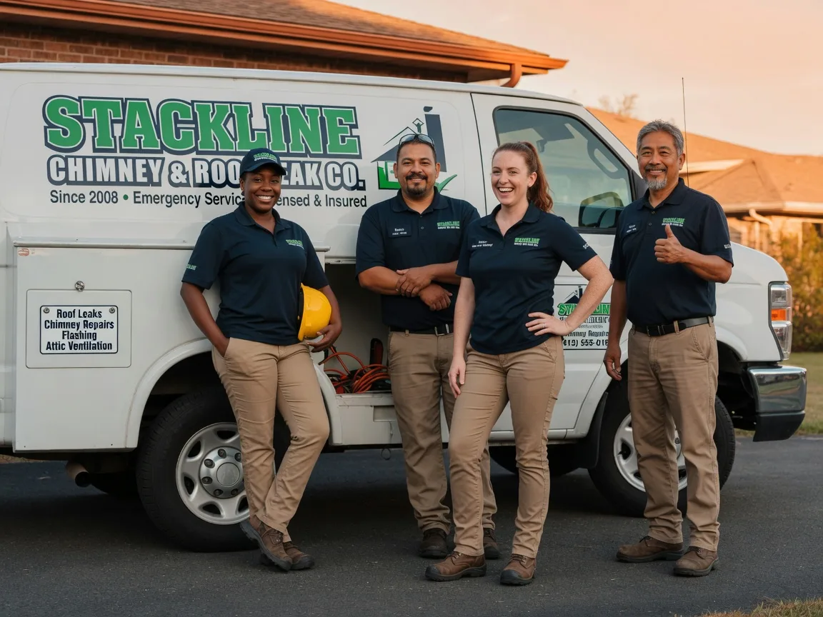 Chimney flashing repair company in New Park, PA